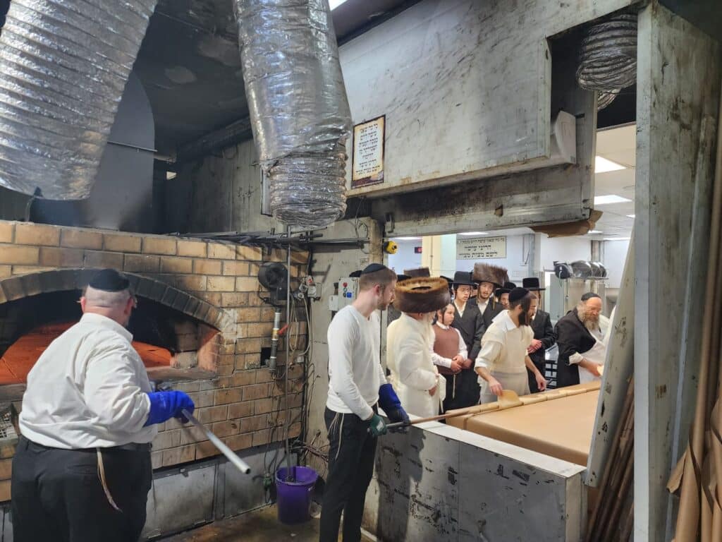 חג הפסח של האדמו"ר מנדבורנה ירושלים