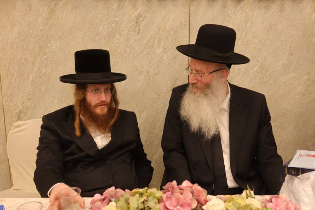 שמחת הבר מצוה לנכדו של הגרי"א דינר