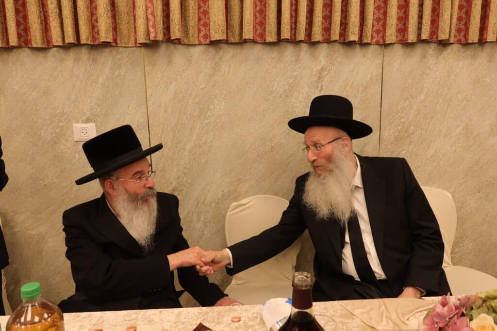 שמחת הבר מצוה לנכדו של הגרי"א דינר