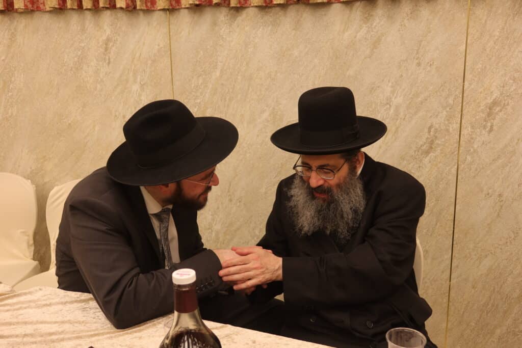 שמחת הבר מצוה לנכדו של הגרי"א דינר