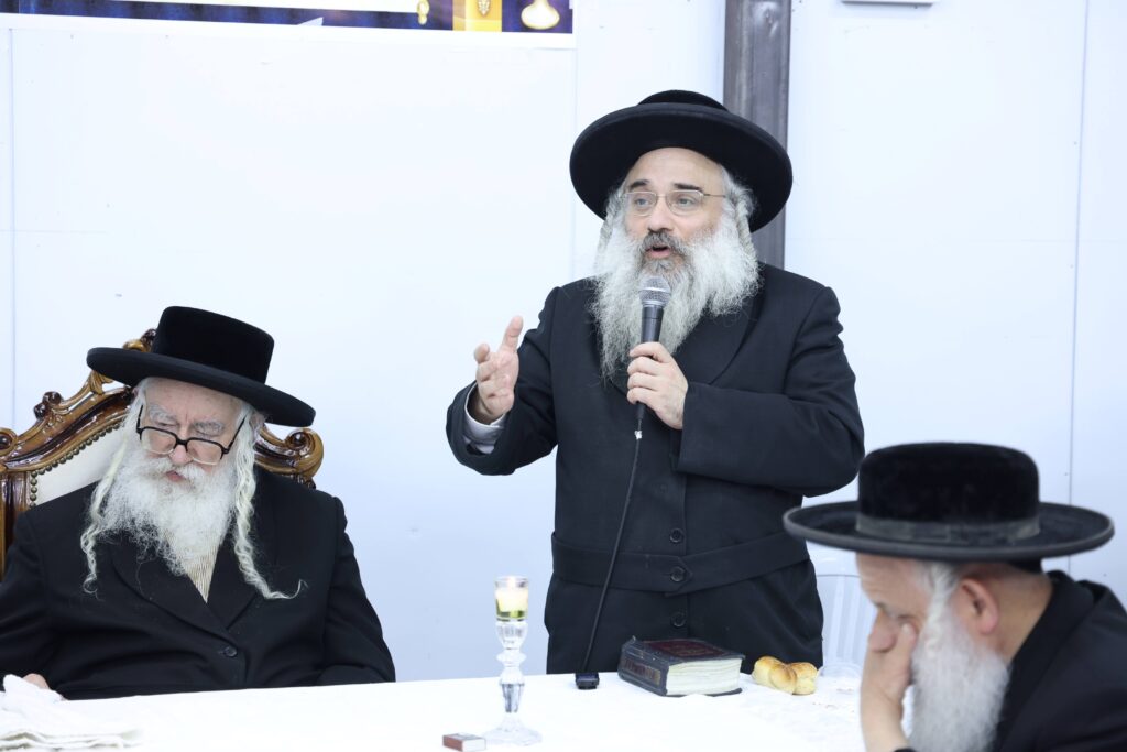 מעמד חנוכת הבית לבית המדרש 'משכנות הרועים'