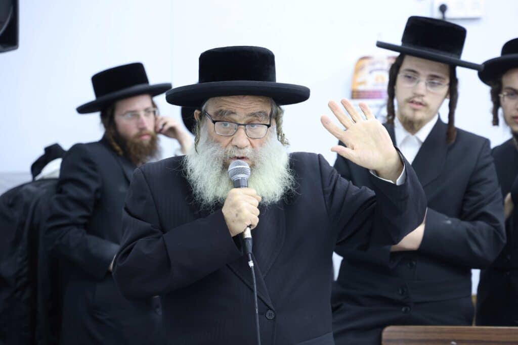 מעמד חנוכת הבית לבית המדרש 'משכנות הרועים'