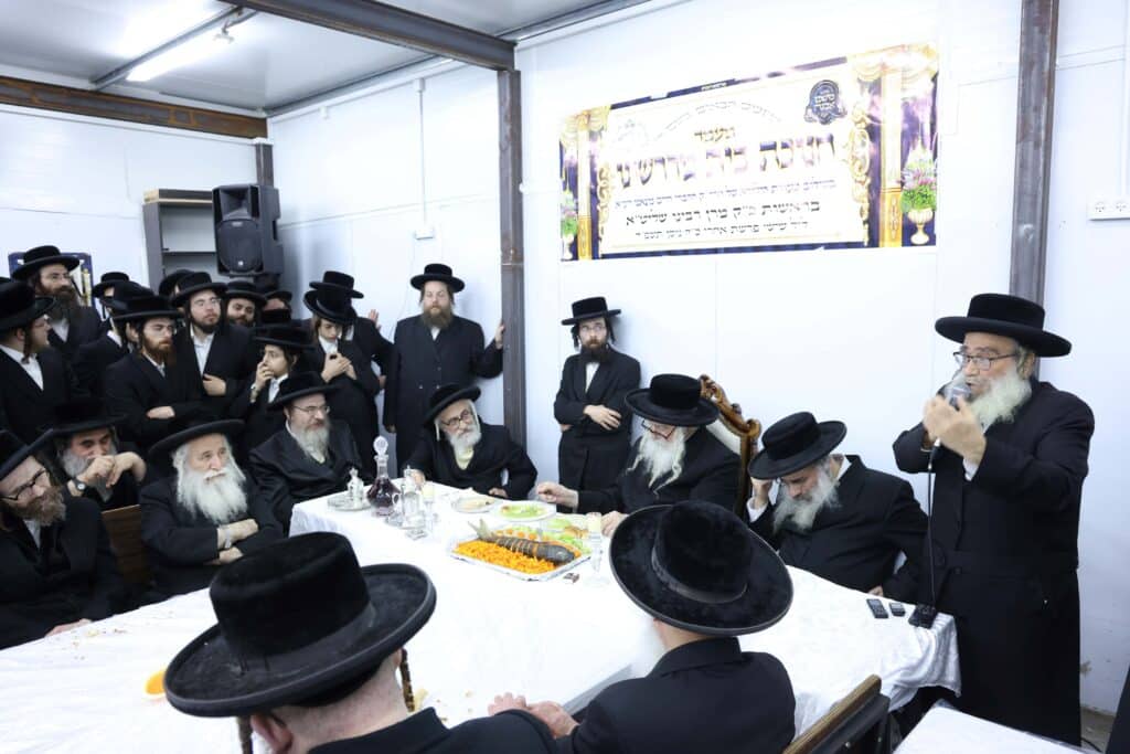 מעמד חנוכת הבית לבית המדרש 'משכנות הרועים'