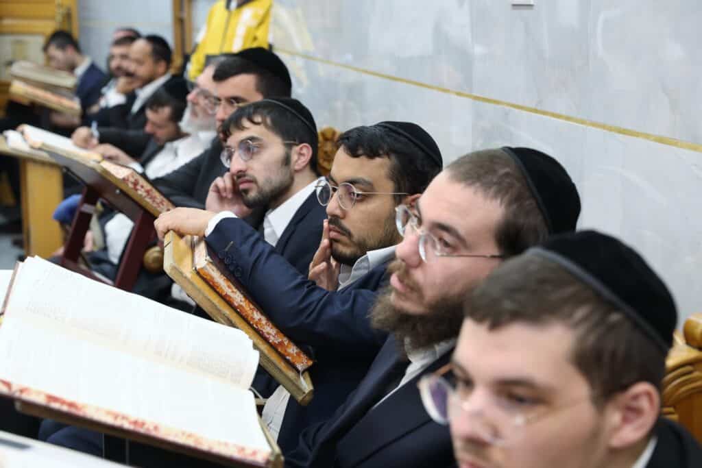 האברכים התכנסו לפתיחת הזמן וייסוד רשת הכוללים