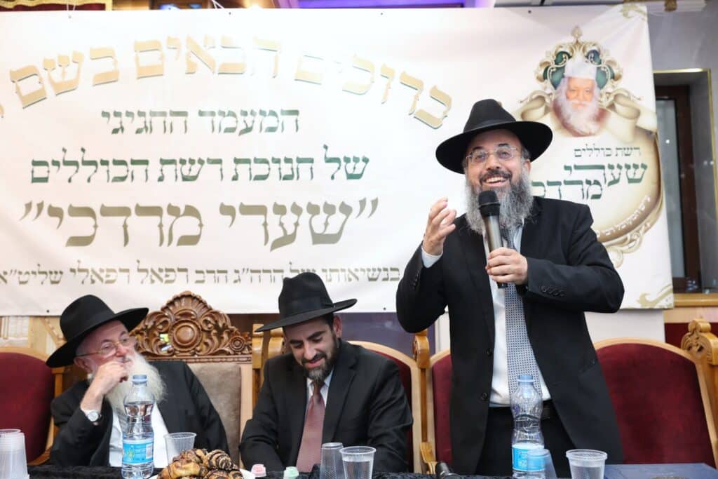האברכים התכנסו לפתיחת הזמן וייסוד רשת הכוללים