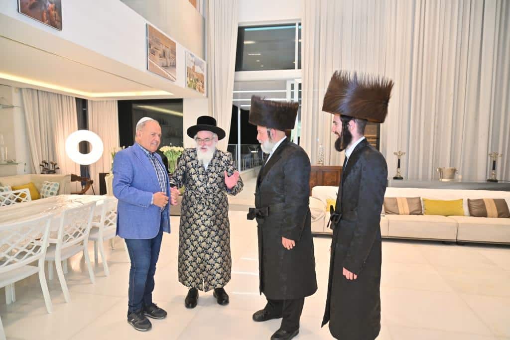 מסע הקודש של האדמו"ר מויזניץ באשדוד