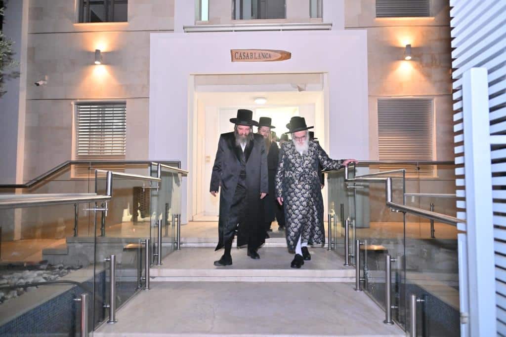 מסע הקודש של האדמו"ר מויזניץ באשדוד