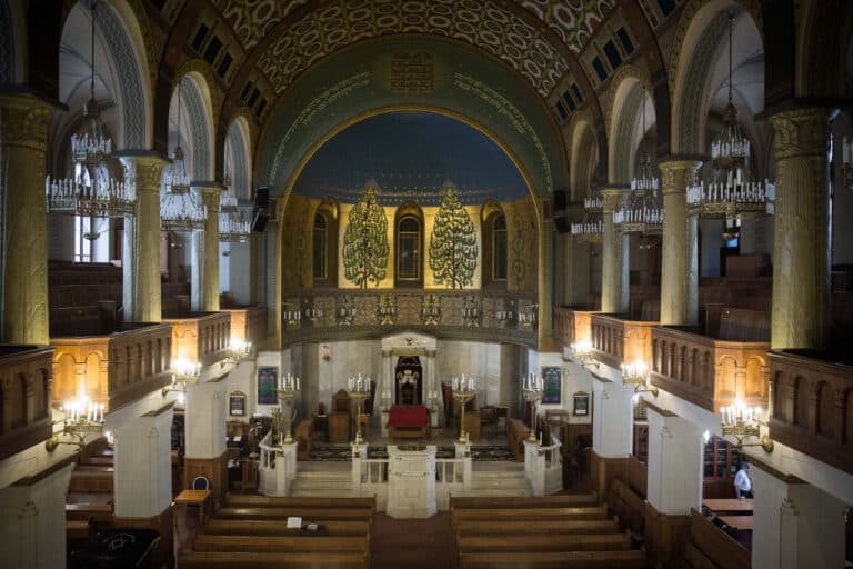 בית הכנסת הפזמון במוסקבה, בית הכנסת המרכזי ברוסיה ובברית המועצות לשעבר. צילום הדס פרוש/פלאש90