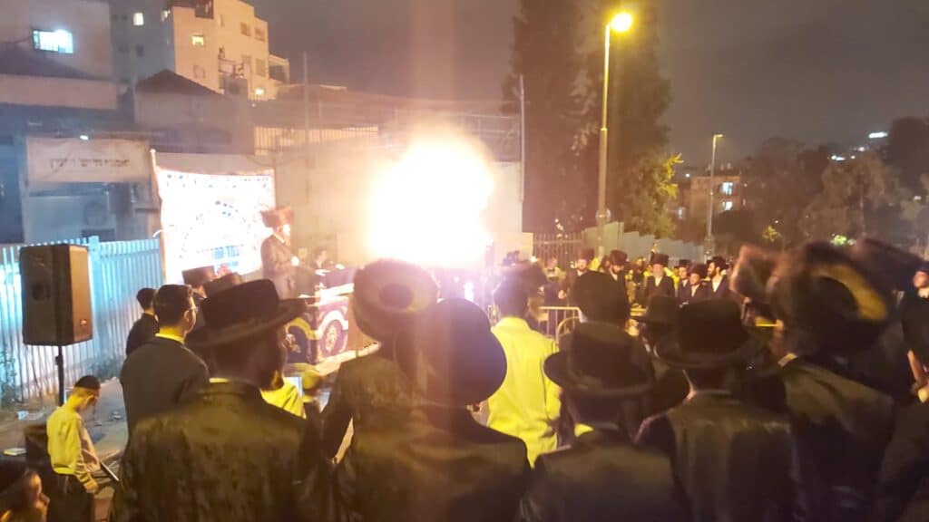 לכבוד התנא: מעמד ההדלקה בקאליב