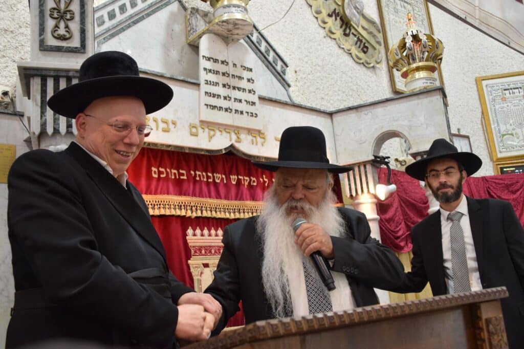 גלריה: מעמד ההילולא בהיכל ישיבת 'אור דוד