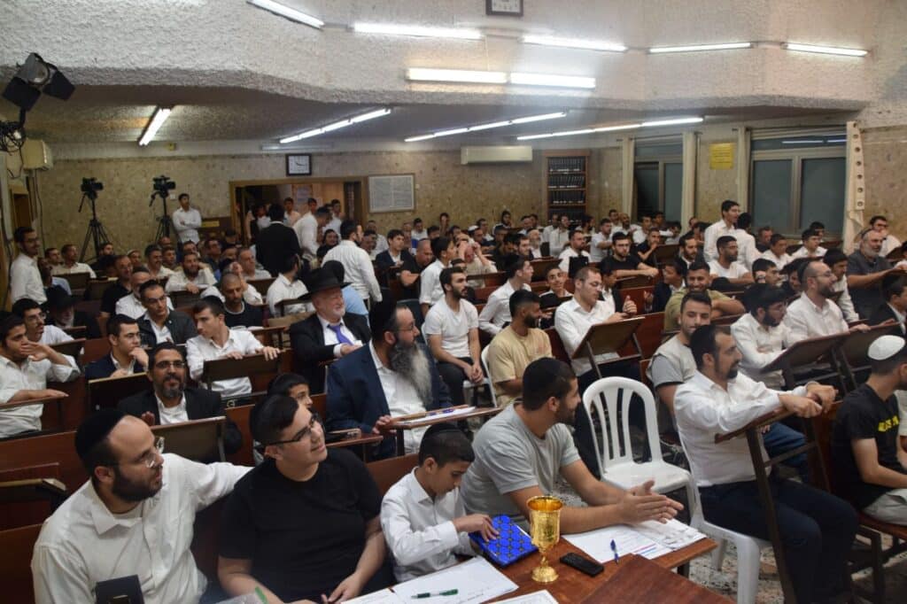 גלריה: מעמד ההילולא בהיכל ישיבת 'אור דוד