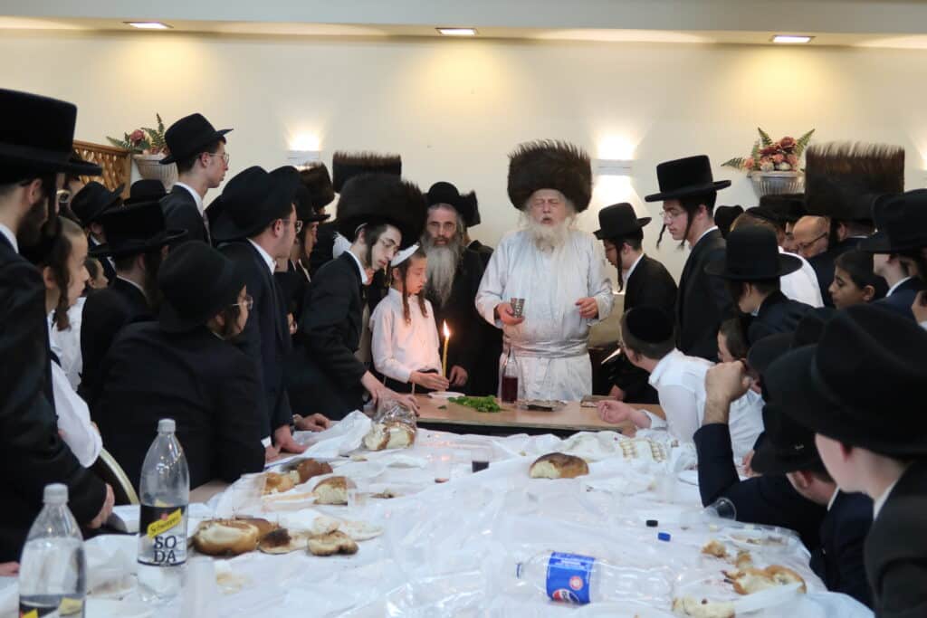 האדמו"ר המשפיע שבת במודיעין עילית והודה על הנס בים המלח