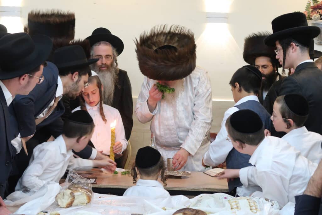 האדמו"ר המשפיע שבת במודיעין עילית והודה על הנס בים המלח