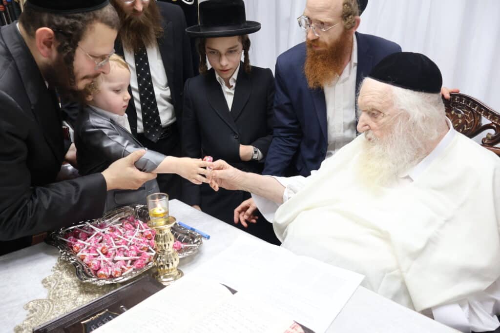 ל"ג בעומר במחיצתו של מרן הגר"מ שטרנבוך 