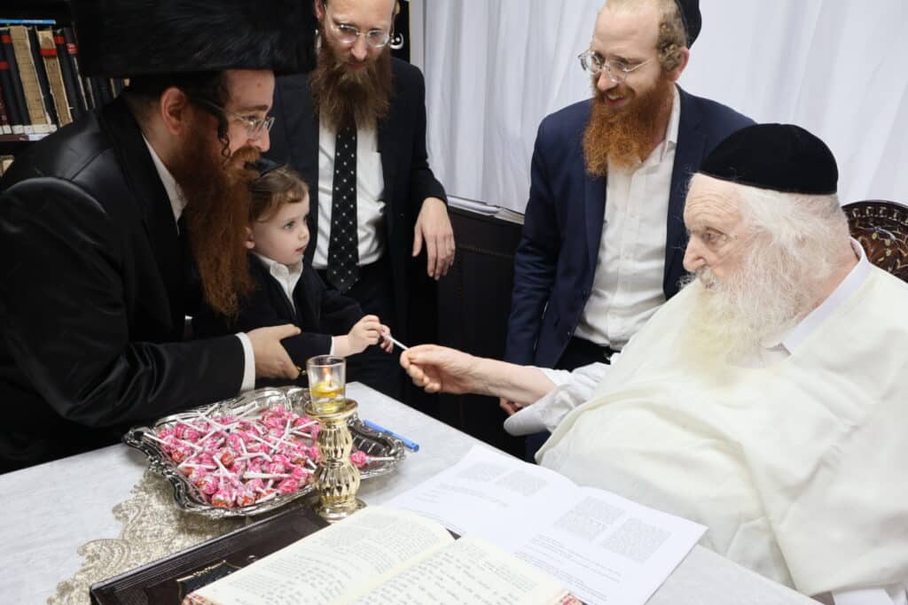 ל"ג בעומר במחיצתו של מרן הגר"מ שטרנבוך 