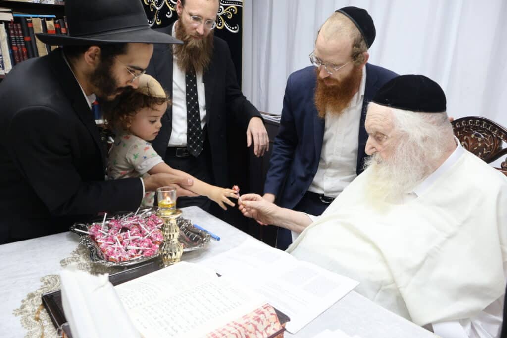 ל"ג בעומר במחיצתו של מרן הגר"מ שטרנבוך 