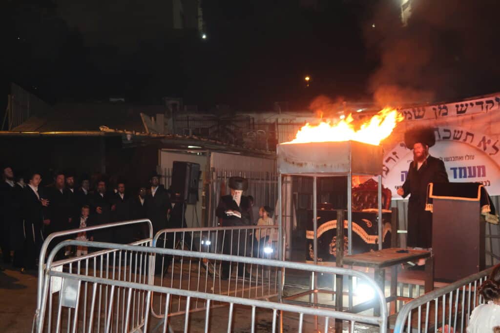 לכבוד התנא: מעמד ההדלקה בקאליב