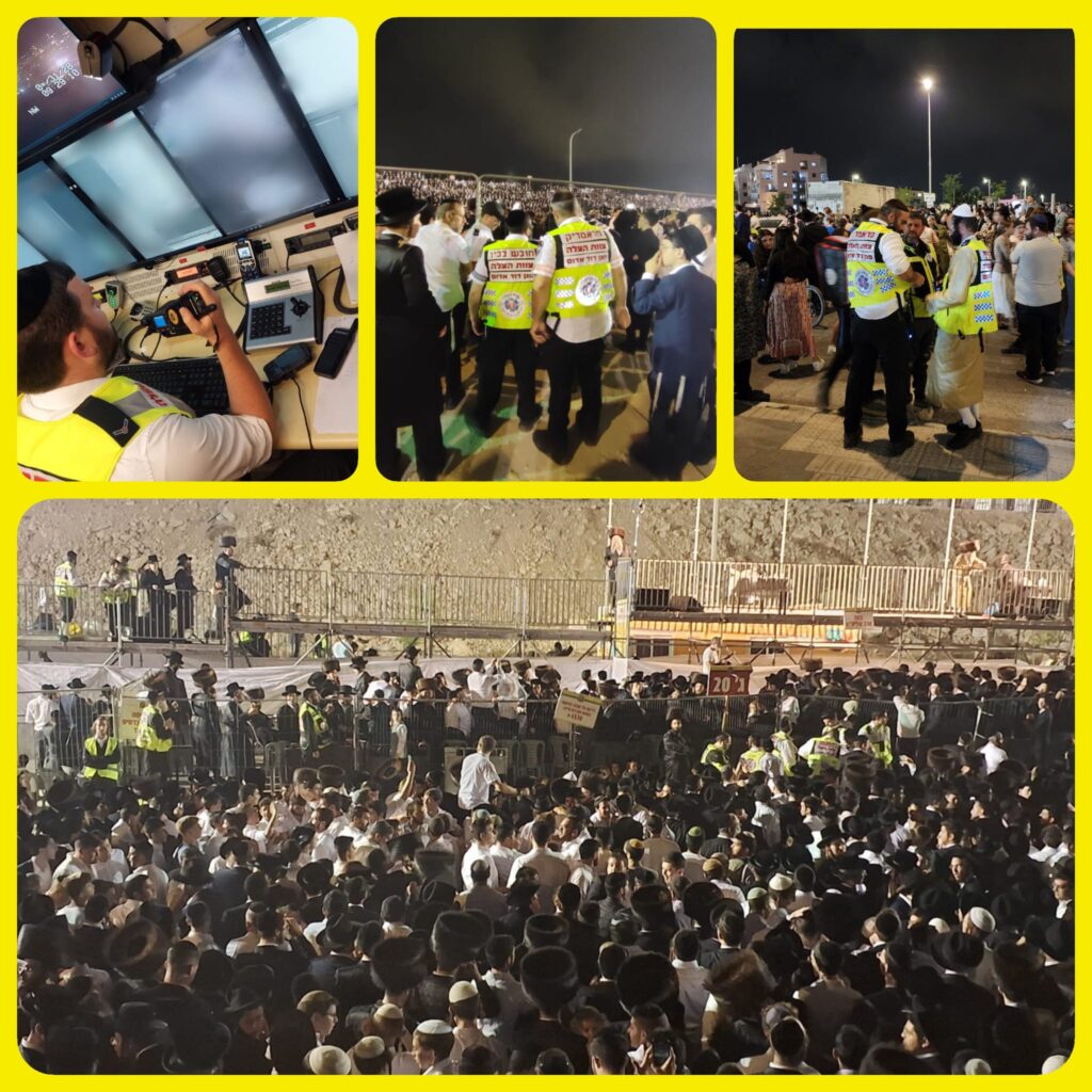 מעמד הדלקה בבית שמש: 40 התעלפו