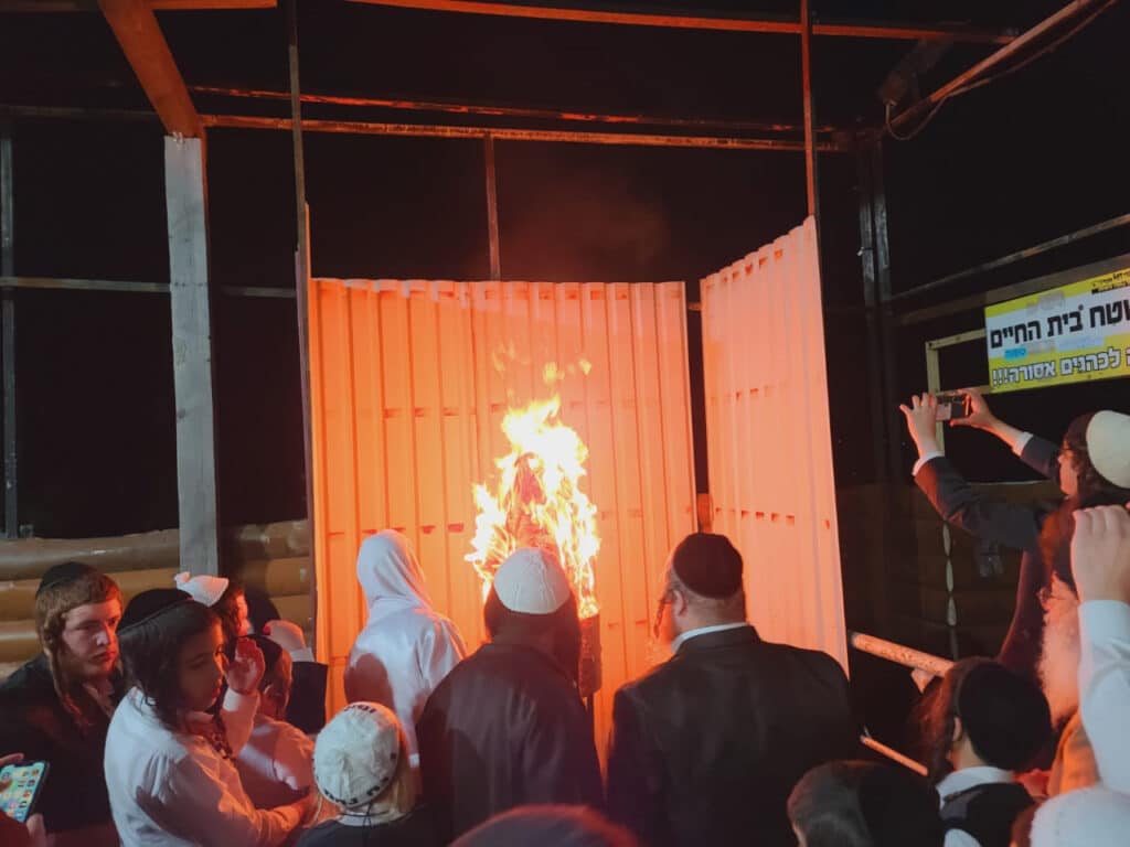 במקום ציון הרשב"י: מאות חגגו באומן