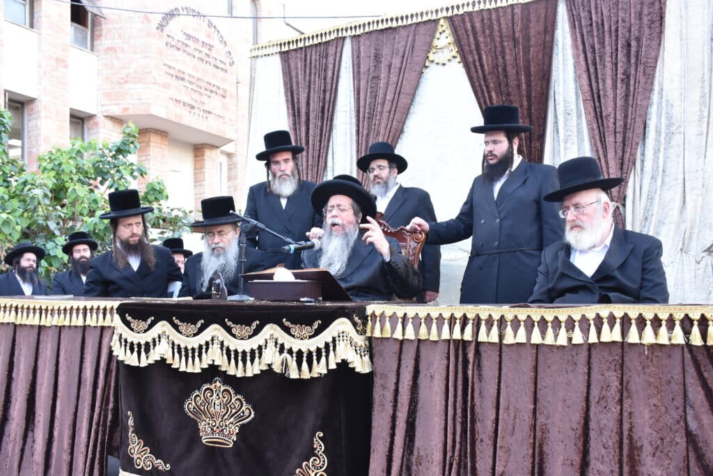 לכבוד התנא: מעמד הדלקת ל"ג בעומר בשבט הלוי