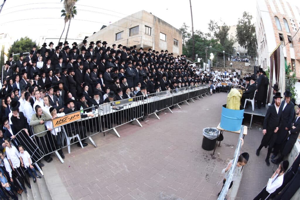 לכבוד התנא: מעמד הדלקת ל"ג בעומר בשבט הלוי