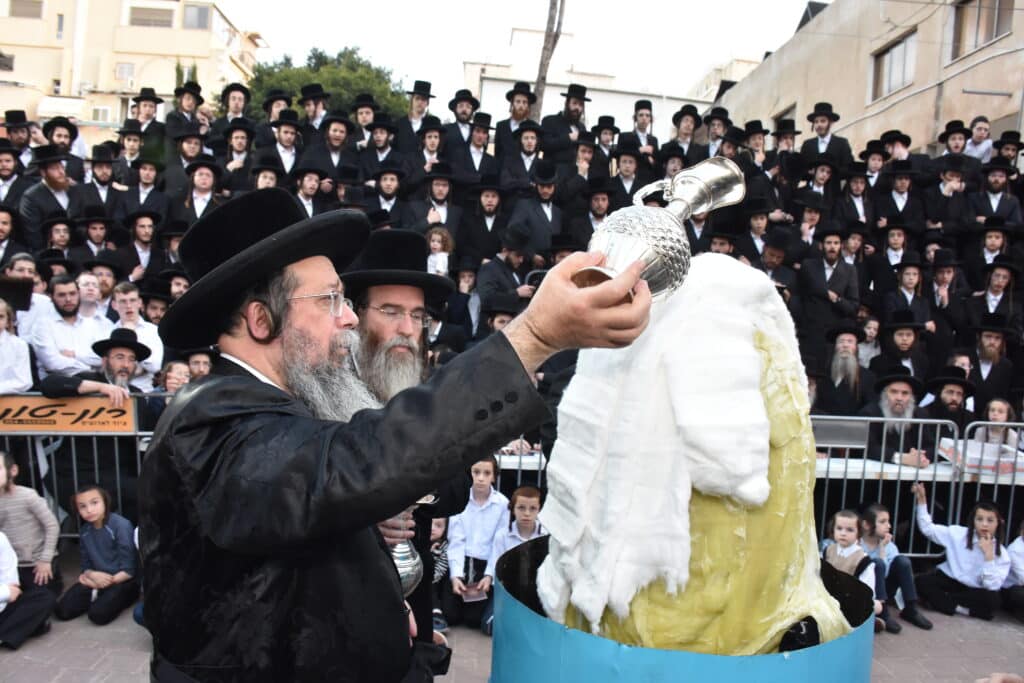 לכבוד התנא: מעמד הדלקת ל"ג בעומר בשבט הלוי