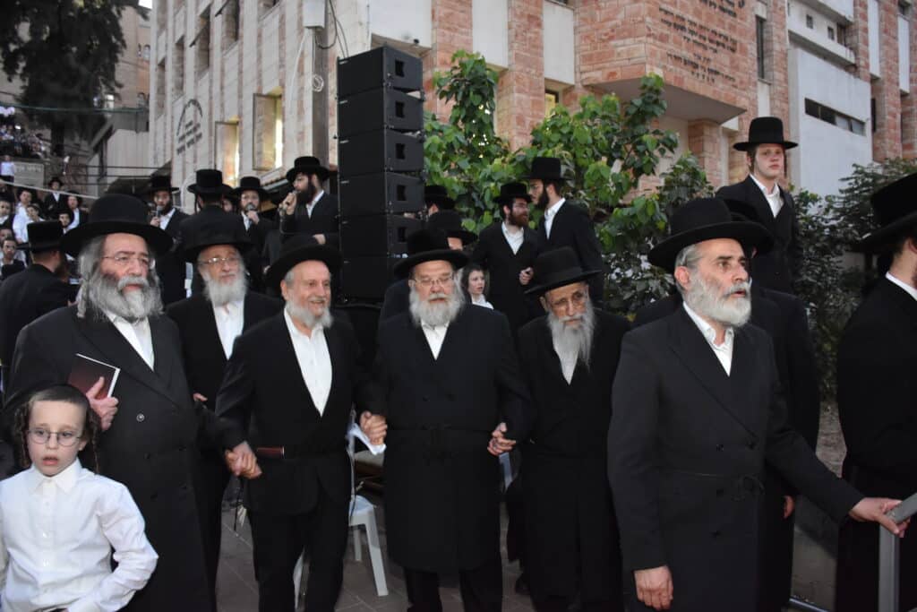 לכבוד התנא: מעמד הדלקת ל"ג בעומר בשבט הלוי