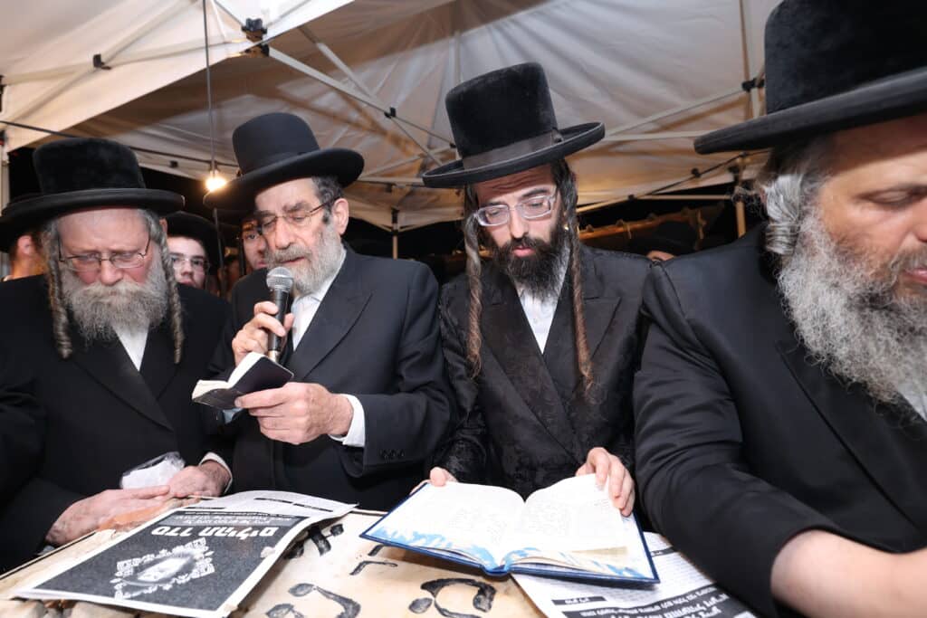 בראשות האדמו"ר: בחסידות ציינו את הילולת הרה"ק מזוועיל