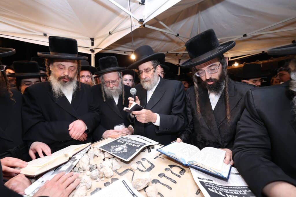 בראשות האדמו"ר: בחסידות ציינו את הילולת הרה"ק מזוועיל