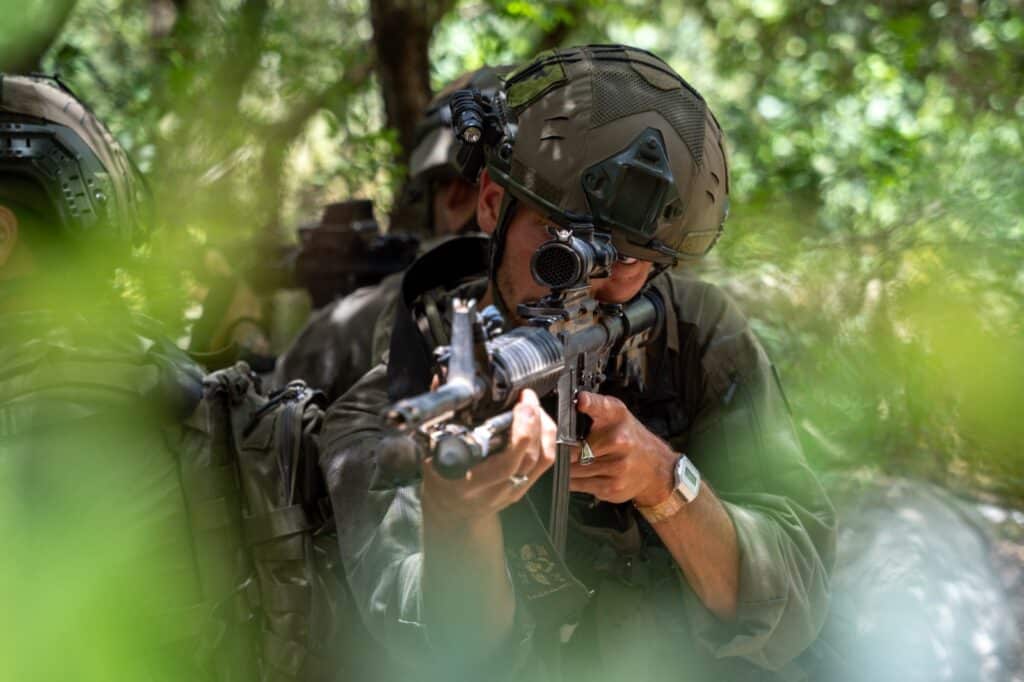 הלוחמים שעזבו את עזה תרגלו פינוי פצועים ולחימה בלבנון