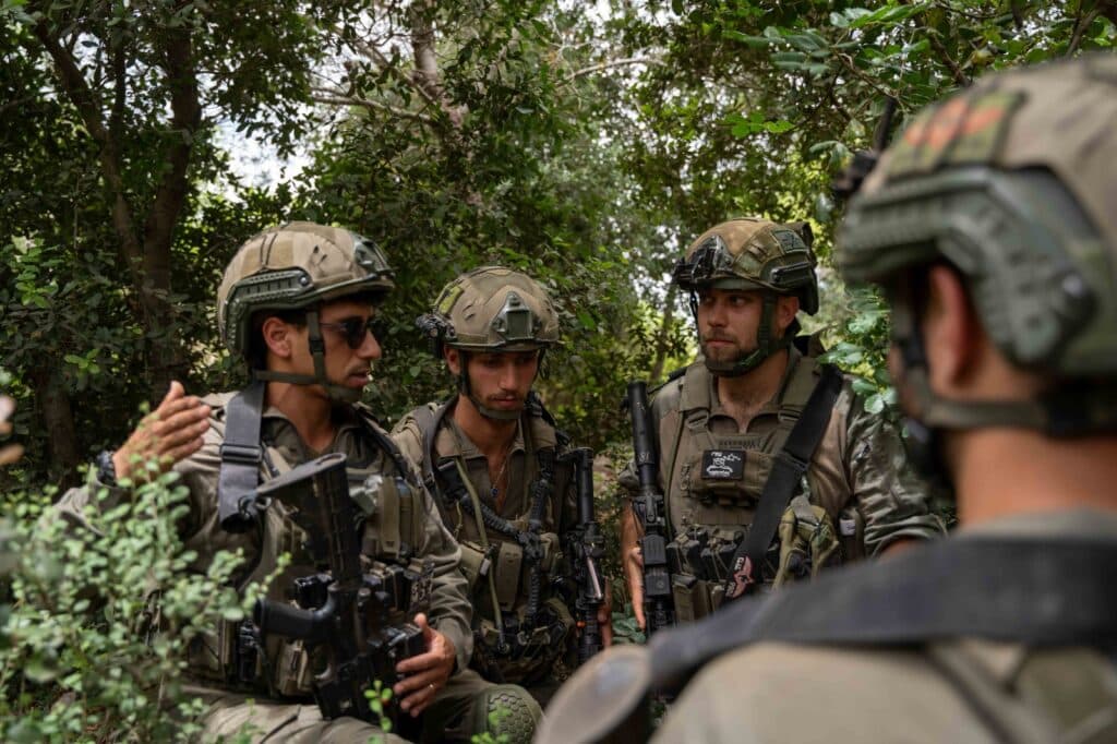 הלוחמים שעזבו את עזה תרגלו פינוי פצועים ולחימה בלבנון