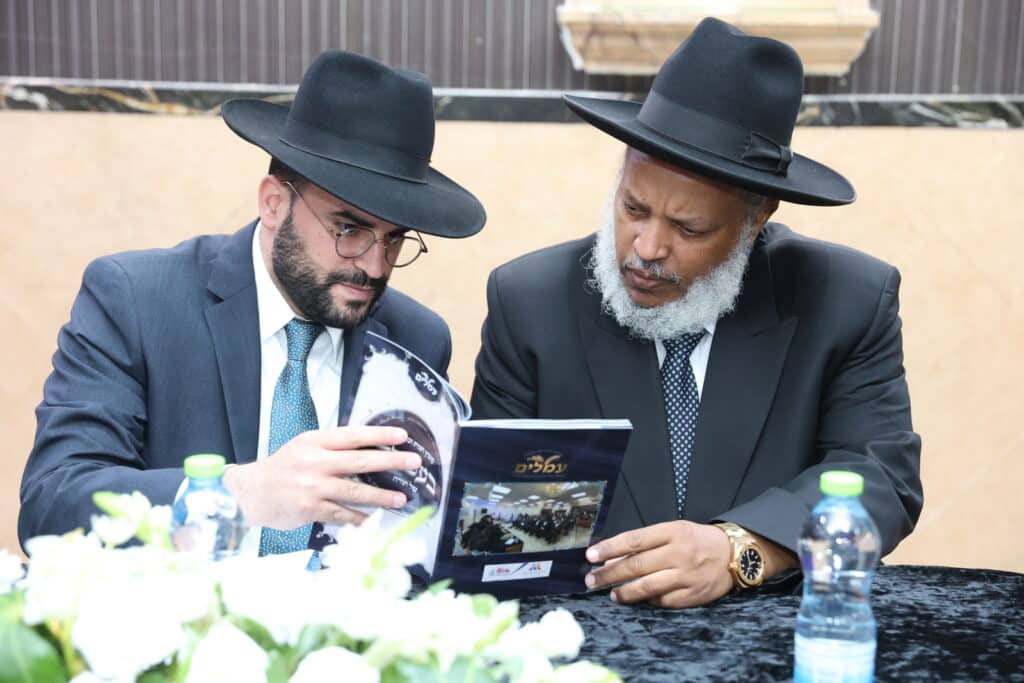 מאות בחורי ישיבות יוצאי אתיופיה התכנסו לקראת מתן תורה