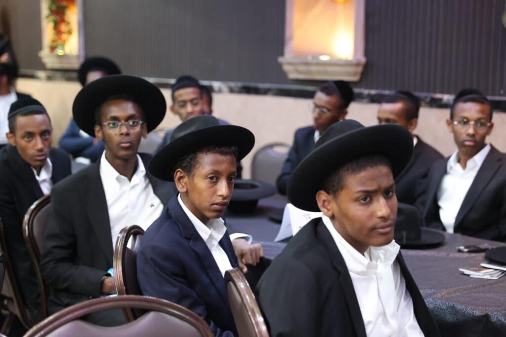 מאות בחורי ישיבות יוצאי אתיופיה התכנסו לקראת מתן תורה