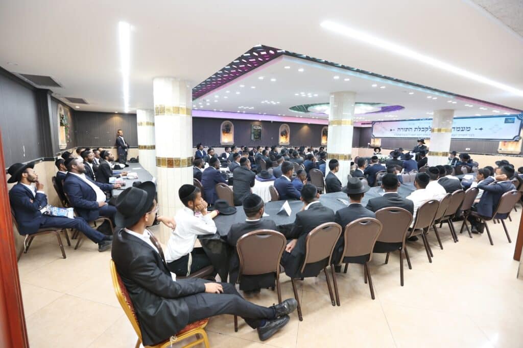 מאות בחורי ישיבות יוצאי אתיופיה התכנסו לקראת מתן תורה