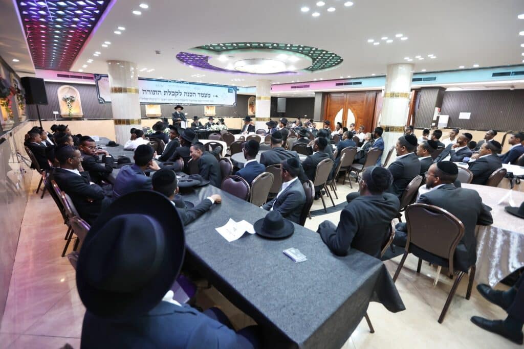 מאות בחורי ישיבות יוצאי אתיופיה התכנסו לקראת מתן תורה