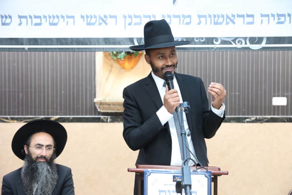 מאות בחורי ישיבות יוצאי אתיופיה התכנסו לקראת מתן תורה