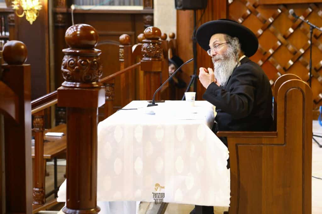 לקראת מתן תורה: שיחת החיזוק של המשפיע