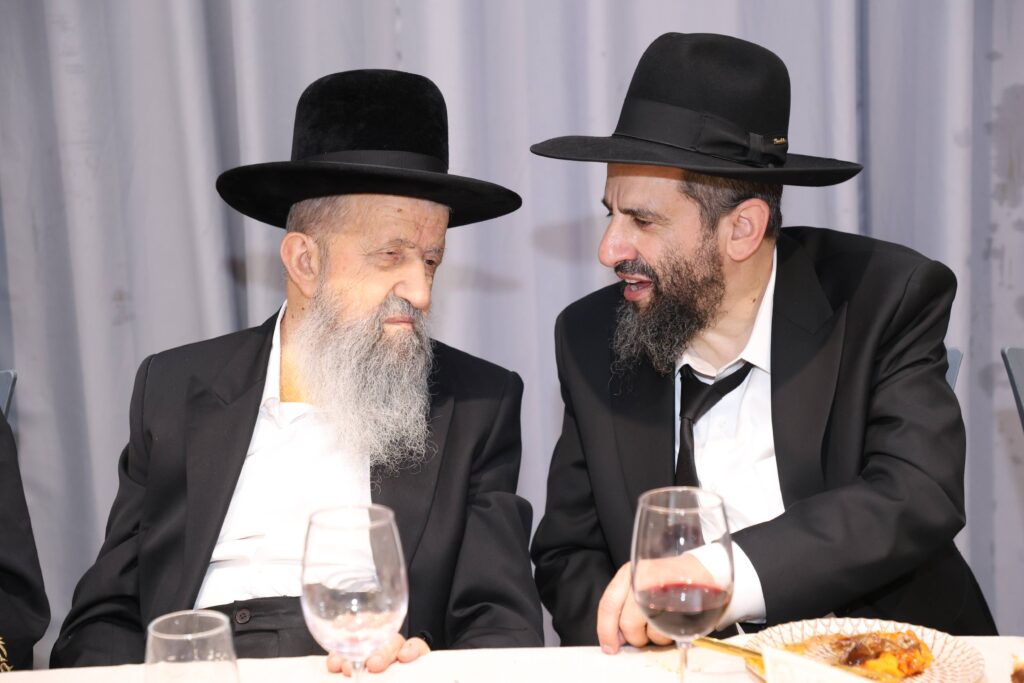 גלריה: נכד הגרש"מ עמאר והגרב"צ מוצפי נכנס לחופה