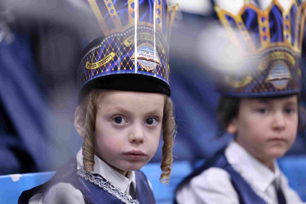 בן חמש למקרא: מסיבת חומש במכנובקא בעלזא בירושלים 