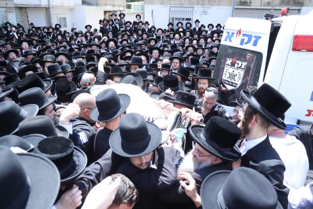 ירושלים ליוותה למנוחות את המשגיח של אמריקה