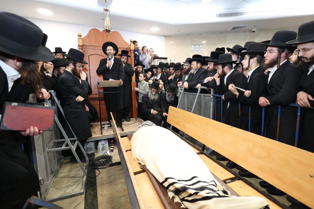 ירושלים ליוותה למנוחות את המשגיח של אמריקה