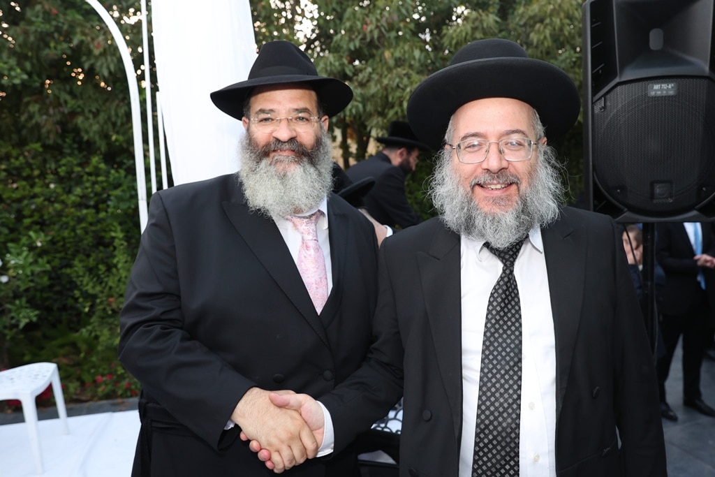 כולם התייצבו: שמחת נישואי בן הרב עם בת המנכ"ל