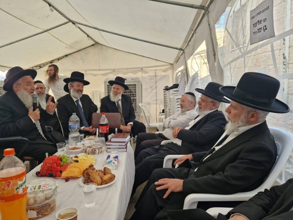 הרבנים ישבו שבעה, המונים בראשות גדולי ישראל עלו לנחם