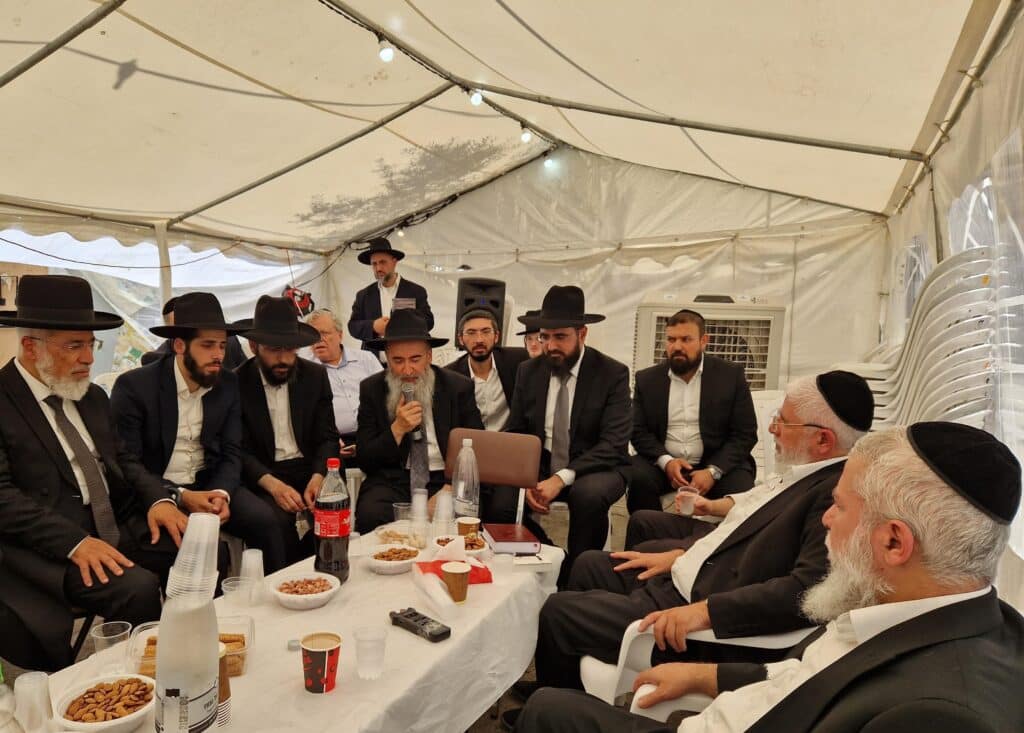 הרבנים ישבו שבעה, המונים בראשות גדולי ישראל עלו לנחם