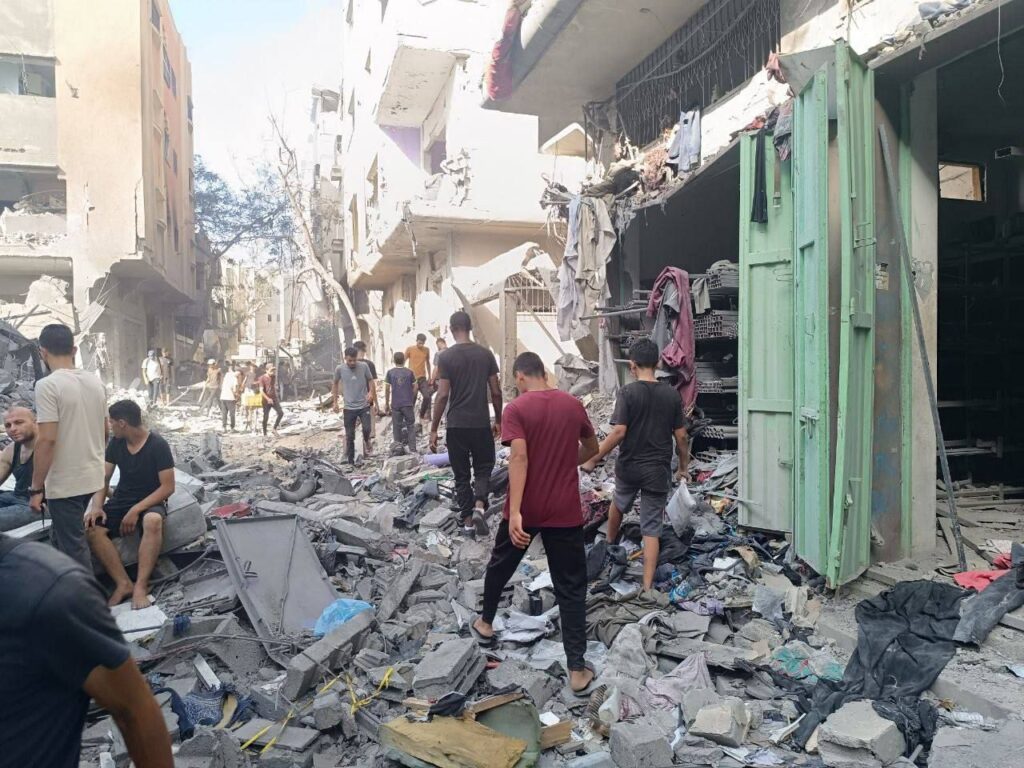 "עם משאית סיוע": צפו ברגעי הדרמה בנוסיארת