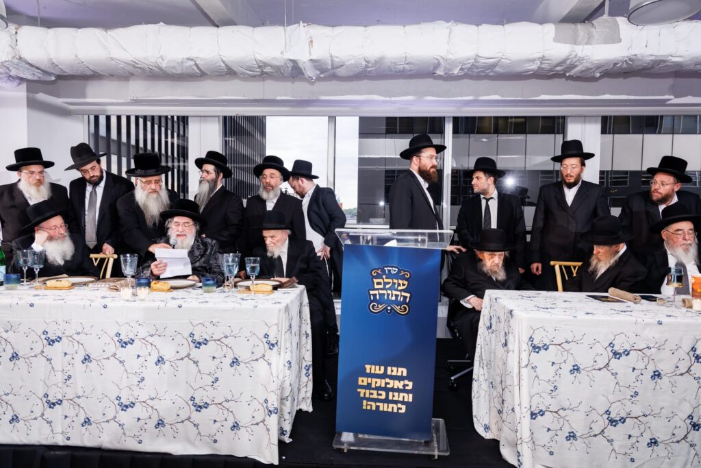 עם הרבי מוי'זניץ: הלילה התקיים הדינר הרביעי במנהטן