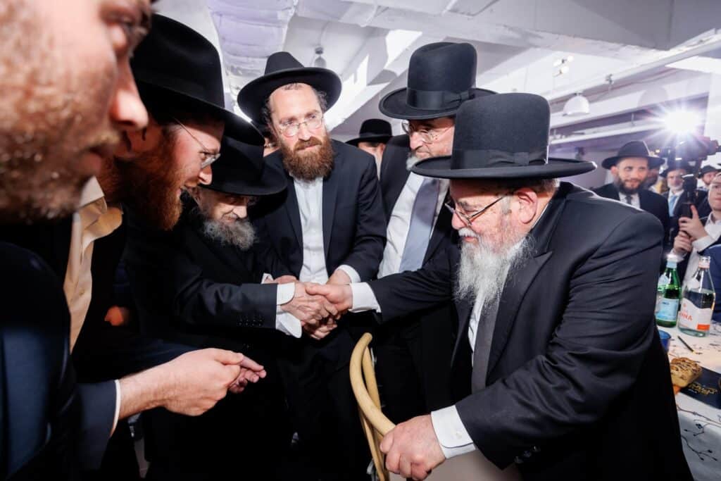 עם הרבי מוי'זניץ: הלילה התקיים הדינר הרביעי במנהטן