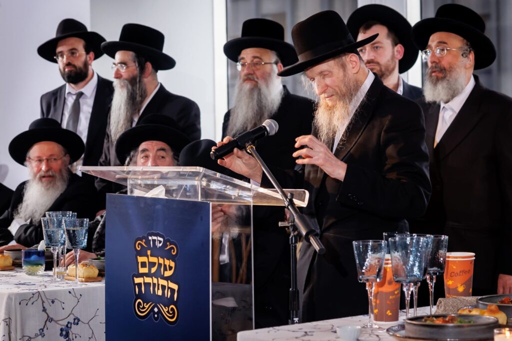 עם הרבי מוי'זניץ: הלילה התקיים הדינר הרביעי במנהטן