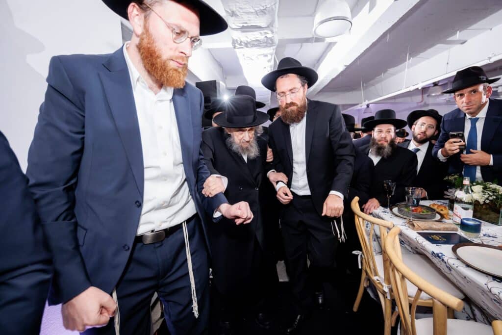 עם הרבי מוי'זניץ: הלילה התקיים הדינר הרביעי במנהטן