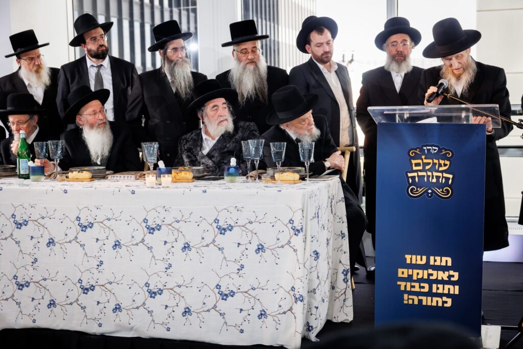 עם הרבי מוי'זניץ: הלילה התקיים הדינר הרביעי במנהטן